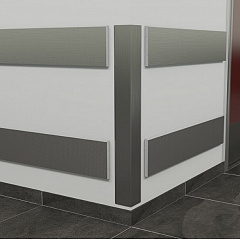 Ochrana stěn a rohů z nerezy